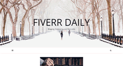 Desktop Screenshot of fiverrdaily.com